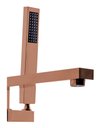 Ver imagem 3 de Misturador Torneira de Piso/banheira Monocomando C/ducha Rosé Gold Capri - Demima