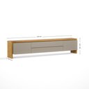 Ver imagem 5 de Rack Nord Gianduia/Cinamomo 218cm