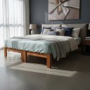 Ver imagem 3 de Cama Casal King Padrão Penafort 193x203x35 Imbuia