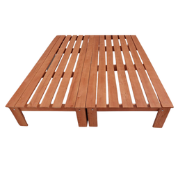 Cama Casal King Padrão Penafort 193x203x35 Imbuia - 2