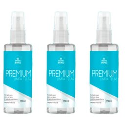Kit3 Limpa Telas 150ml + Pano Microfibra Alcool Isopropílico - 1