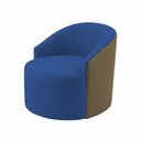 Ver imagem 3 de Poltrona Confortavel Ideal para Sala Quarto ou Escritorio Azul Leticia