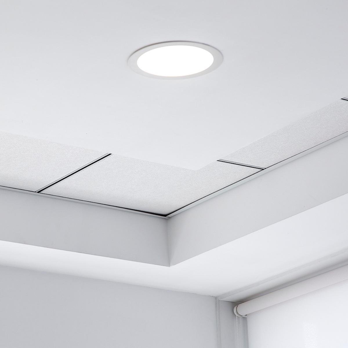 Painel Placa de Led Taschibra 24w Lys Redondo Embutir 4000k - 5