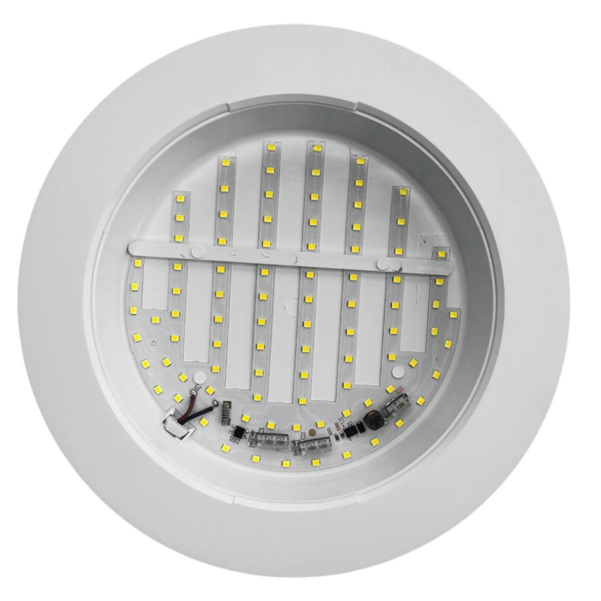 Painel Placa de Led Taschibra 24w Lys Redondo Embutir 4000k - 2