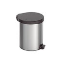 Ver imagem 1 de Lixeira Tramontina New com Pedal 12l Redonda Inox Polido