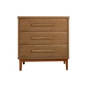 Ver imagem 2 de Cômoda para Quarto Charlotte 3 Gavetas Amêndoa Moderna Marca Charlotte