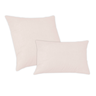 Kit Capas Almofadas 50x50cm e 30x50cm Luxo Glamour Rose - 1