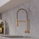 Ver imagem 5 de Torneira Gourmet Flexivel Rosê Gold Parede Cozinha Água Fria