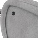 Ver mais imagens de Poltrona do Papai Sala de Cinema Reclinável Kylie Power Elétrica Massagem USB Linho Cinza G23 Gran B