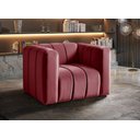 Ver imagem 3 de Poltrona Mona Cor:suede Bordo 110