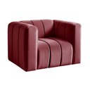 Ver imagem 1 de Poltrona Mona Cor:suede Bordo 110