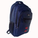 Ver imagem 6 de MOCHILA ESCOLAR DE COSTA COM 4 BOLSOS REFORÇADA Cor:Azul