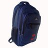 MOCHILA ESCOLAR DE COSTA COM 4 BOLSOS REFORÇADA Cor:Azul - 6