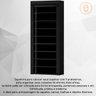 Sapateira com 9 Prateleiras para Organizar Calçados e Objetos Cor: Preto - 5