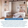 Guarda-roupa Infantil Modulado 6 Peças Infinity - 9