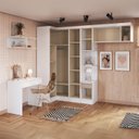 Ver imagem 3 de Guarda-roupa Infantil Modulado 6 Peças Infinity