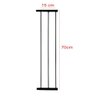 Extensor Prolongador de 15x70 Cm para Portão Grade Pet Altura 80 Preto B - 2