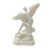 Escultura Decorativa Arcanjo Miguel em Po de Marmore 21cm - 3