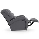 Ver imagem 5 de Poltrona do Papai Sala de Cinema Reclinável Manchester Power Elétrica Massagem Usb Veludo Cinza Graf