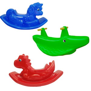 Compre 1 Gangorra Jacaré + 1 Gangorra Unicornío e Ganhe 1 Gangorra Dino