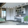 Guarda Roupa Modular 2 Portas com Gavetas MDF 70 cm Lotus Belmax:Branco - 7