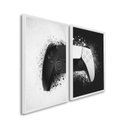 Ver imagem 2 de Quadro Decorativo Controle de Vídeo Game com 2 Telas de Parede para Sala Quarto Escritório 60cm X 90 Sem Vidro