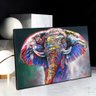Quadro Elefante Moderno Abstrato:150x100/BORDA INFINITA - 3