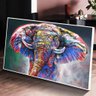 Quadro Elefante Moderno Abstrato:150x100/BORDA INFINITA - 5