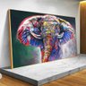 Quadro Elefante Moderno Abstrato:150x100/BORDA INFINITA - 4