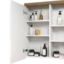 Ver imagem 5 de Gabinete de Banheiro 90cm com Cuba e Espelheira