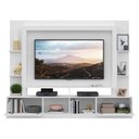 Ver imagem 5 de Estante com Suporte TV 65" Portas c/ Espelho Oslo Multimóveis V3382