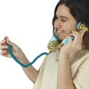 Ver imagem 6 de Gancho Monofone Telefone Fixo Fio RJ11 Modelo Retro Enfeite Decorativo Sala Recepçao Hotel