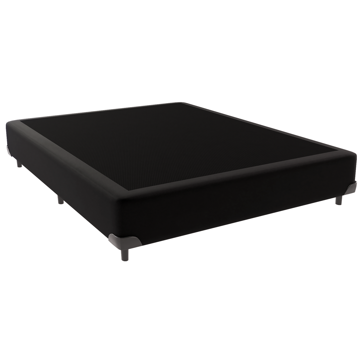 Cama Box Casal 138x188 Preta Victória Móveis - 1