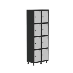 Armário Locker Guarda-roupa 8 Portas Aço Grp 502/8 - 2