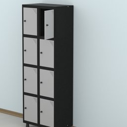 Armário Locker Guarda-roupa 8 Portas Aço Grp 502/8 - 19