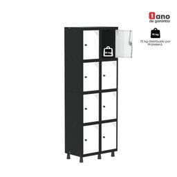 Armário Locker Guarda-roupa 8 Portas Aço Grp 502/8 - 14