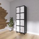 Ver imagem 4 de Armário Locker Guarda-roupa 8 Portas Aço Grp 502/8
