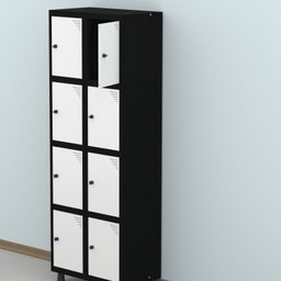 Armário Locker Guarda-roupa 8 Portas Aço Grp 502/8 - 19