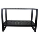 Ver imagem 5 de Aparador Roma em Alumínio com Tampo Ripado para Área, Cozinha, Sala e Edícula Trama Original