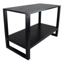 Ver imagem 4 de Aparador Roma em Alumínio com Tampo Ripado para Área, Cozinha, Sala e Edícula Trama Original