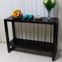 Ver imagem 2 de Aparador Roma em Alumínio com Tampo Ripado para Área, Cozinha, Sala e Edícula Trama Original