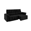 Ver imagem 4 de Sofá Santiago 2,20m Retrátil Reclinável Xflex Sofás Suede