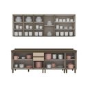 Ver mais imagens de Cozinha Compacta Connect 12 Portas 2 Gavetas MDF Amadeirado Móveis Henn