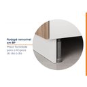 Ver imagem 7 de Lavanderia Planejada 3 Peças sem Tampo com Rodapé Ipanema CabeCasa MadeiraOriginals Marrom/Acácia