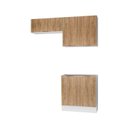 Ver imagem 2 de Lavanderia Modulada 3 Peças sem Tampo com Rodapé Ipanema CabeCasa MadeiraOriginals