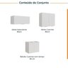 Lavanderia Modulada 3 Peças sem Tampo sem Rodapé Ipanema CabeCasa MadeiraOriginals - 4