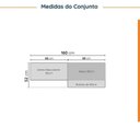 Ver imagem 3 de Lavanderia Planejada 3 Peças sem Tampo sem Rodapé Ipanema CabeCasa MadeiraOriginals Branco