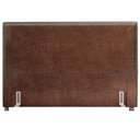 Ver imagem 2 de Cabeceira Cama Box Casal 140 cm P05 Berlim Corino Marrom - Lyam Decor