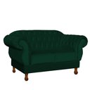 Ver imagem 2 de Sofa 2 Lugares Chesterfield Suede Verde - Dominic Decor