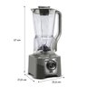 Liquidificador arno power max xxl Cinza ln87 2,25l 1400w 127v - 3